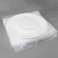 Assiettes en céramique vierges de 10 pouces pour sublimation, vente en gros en vrac pour impression par transfert thermique, directement de l'usine Topjlh