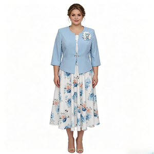 Nuevo Vestido Largo de Iglesia para Mujer, Ropa de Iglesia, Talla Grande, Vestido Elegante para Oficina, Vestido Africano para Mujer - Product Image 1