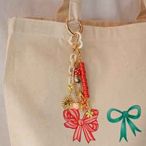 Goreal 25 model baru gantungan kunci dan tas wanita trendi lucu yang dapat disesuaikan gantungan kunci kristal liontin yang dapat dipertukarkan - Product Image 2