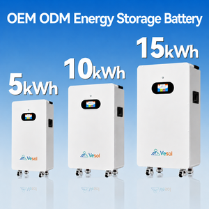 แบตเตอรี่ ESS สำหรับที่อยู่อาศัย 5kWh 10kWh 16kWh 51.2V LiFePO4 ระบบกักเก็บพลังงานแสงอาทิตย์สำหรับระบบไฮบริด - Product Image 2