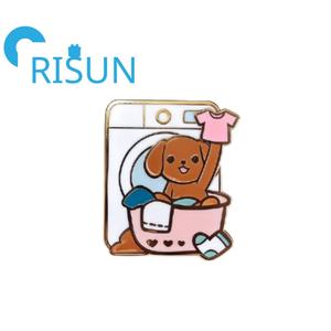 หมุดปักผ้านุ่มสำหรับซักผ้าทำจากผ้าลายลูกเจี๊ยบน่ารักแบบสั่งทำได้ - Product Image 5