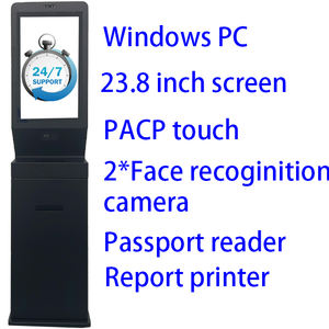 Diseño Delgado 23,5 ''escáner de documentos lector de pasaportes quiosco de escaneo - Product Image 2