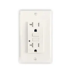 20A 20 Amp TR WR Safty Protecting Children Attractive Price New Type Plug Duplex Receptacle Wall Socket Gfci Outlet