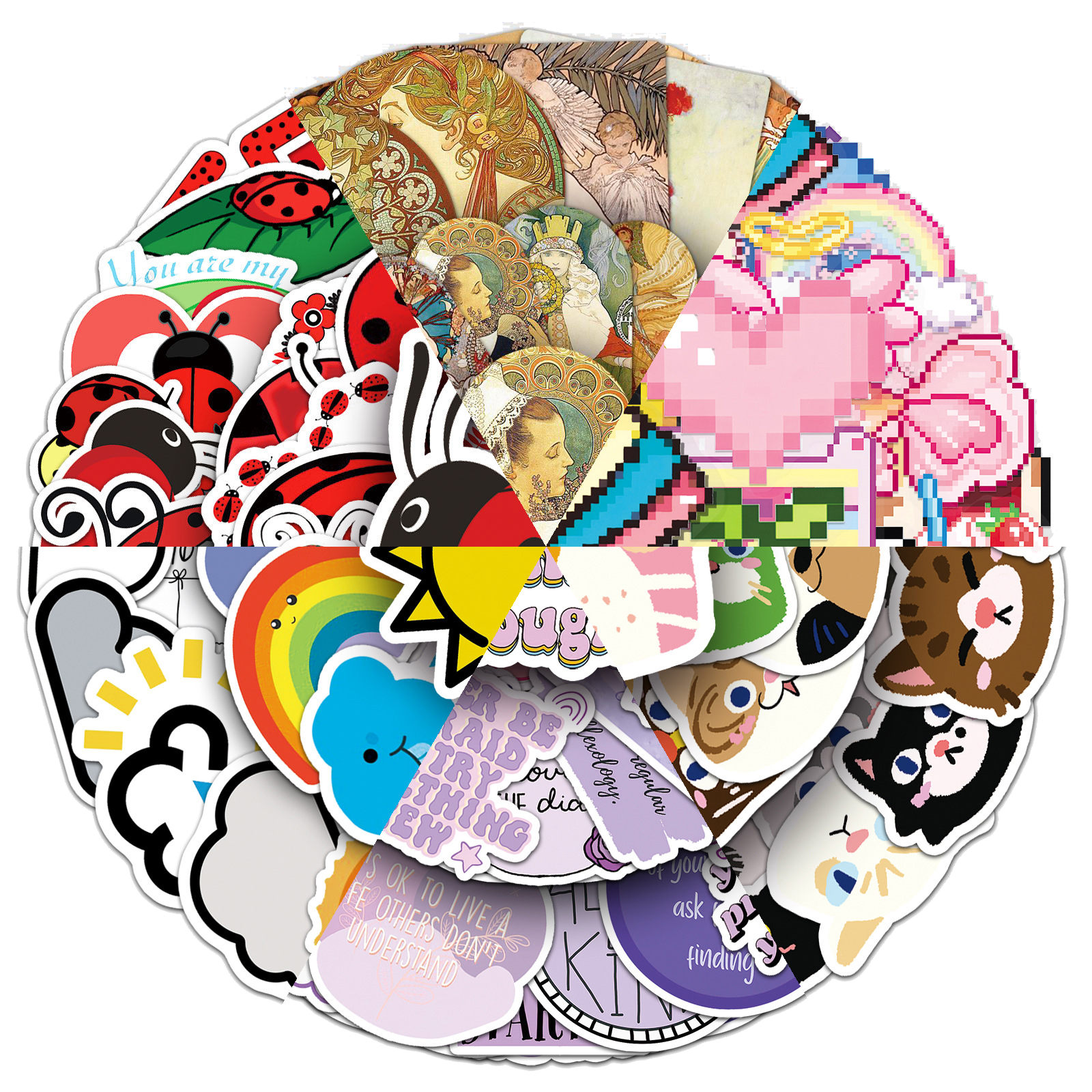 A06 Colorful (500 Pcs/Set)