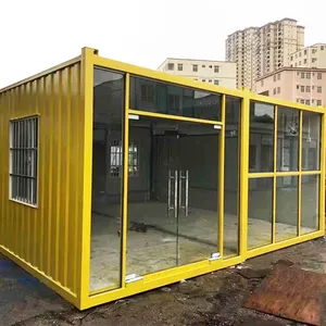 China direktverkaufspreis erweiterbares haus container in guangzhou aufbau verzinkte containerhäuser haus 40 ft fabrikpreis