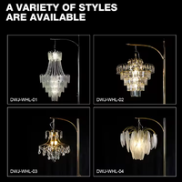 Support de fleurs de table en cristal LED, style européen, luxe doré, pour mariage, fête, salle de banquet, décoration de la maison