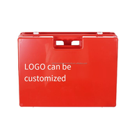 Trousse de premiers secours médicale certifiée pour 100 personnes en ABS, option de personnalisation du logo OEM, équipement de défense personnelle