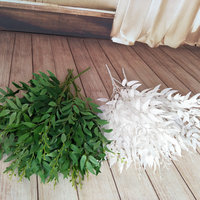 Y-M014 Groothandel Bruiloft Decoratie Kunstmatige Greenery Planten Salix Blad Zijde Willows Bladeren Voor Bruiloft Decor