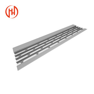 6063 T5 alüminyum Metal yaprak Guard çatı yağmur oluk koruyucu delikli çatı koruma çatı yağmur oluk koruyucu - Product Image 4