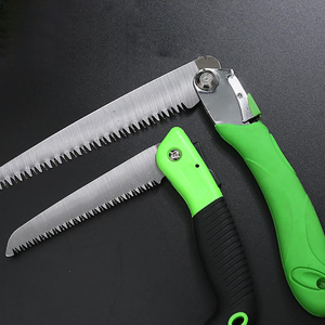 Sierra Plegable de 180 mm para Camping, Sierra Manual Resistente para Trabajos de Madera en el Hogar, Sierra Plegable para Cortar Ramas de Árboles - Product Image 2
