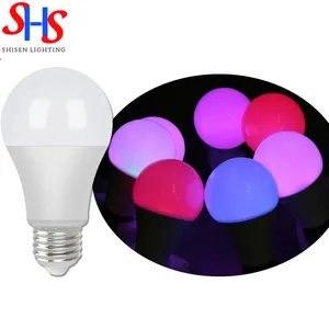 led bulb RGB color changing automatically 5w AC 165-265V rgb led bulbs