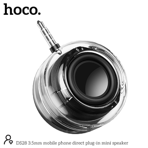 Hoco Loa <span class=keywords><strong>Mini</strong></span> Cắm Trực Tiếp Cho Điện Thoại Di Động 3.5Mm Nhỏ Gọn Và Tinh Tế OEM DS28 - Product Image 4