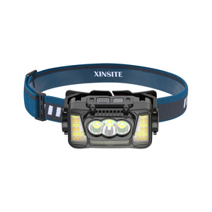 XINSITE Headlamp COB LED Rechargeable <b>USB</b> Charging Outdoor <b>Lighting</b> <b>Night</b> Fishing - Product Image 5