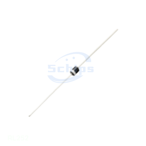 R-3, Axial RL252 Single Diodes Integrated Circuits Chip Authorized Distributor DIODE STANDARD 1000V 2.5A R3 - Product Image 1