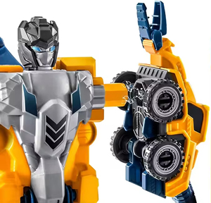 Bán buôn tùy chỉnh 5 in1 chuyển đổi Robot Xe Xe thiết lập biến dạng robot xe chuyển đổi Robot đồ chơi cho trẻ em Quà tặng - Product Image 5