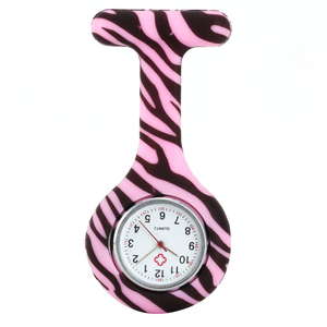 Orologio da tasca da infermiera all'ingrosso Dia 38MM Silicone medico tasca spilla da infermiera in silicone orologio tunica per orologi da infermiera Fob - Product Image 2