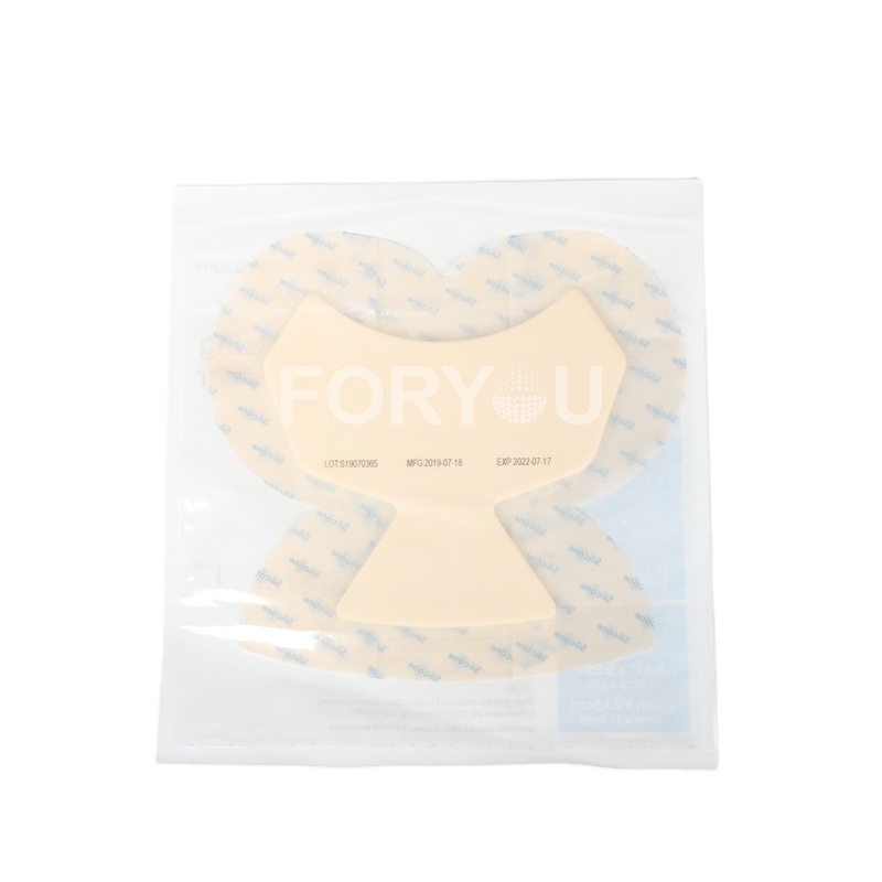 Foryou CE approved silicone wound dressing sacral silicone foam sacral dressing high absorbency