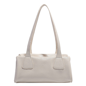 กระเป๋าสะพายไหล่หนัง PU แบบซิปเดี่ยว สไตล์เรโทร แฟชั่นผู้หญิง Jianghu รุ่นใหม่ล่าสุด เรียบง่าย สบายๆ ใช้ได้ทุกฤดู กันน้ำ - Product Image 5