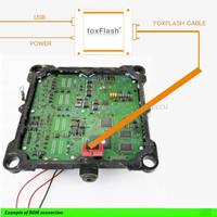 FoxFlash Master Version Super ECU TCU Herramienta de Programación y Clonación de Chips, Compatible con Checksum Damos Pk Kt200 II