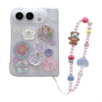 Coque de téléphone transparente en TPU avec motif d'animaux marins mignons, étoile de mer et coquillages, pour iPhone Duo, finition mate, protection contre les chocs pour Apple 18 Duo