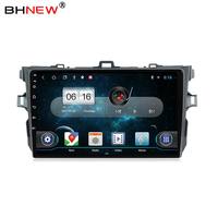 Autoradio Android, Navigation GPS, lecteur multimédia vidéo, sans dvd, unité centrale, pour voiture Toyota Corolla E140/150 (2003, 2016)
