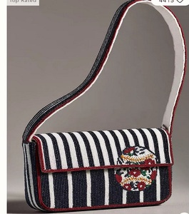 Sac à main vintage multicolore en cuir véritable pour femme, tendance, imperméable, avec fermeture éclair - Product Image 3