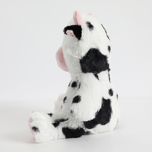 Peluche Mucca Bianca e Nera Kawaii - Adorabile Design con Faccina Sorridente per il Comfort del Bambino - Product Image 3