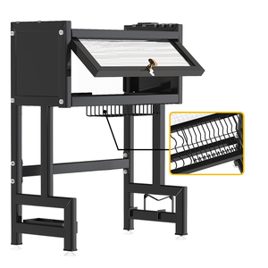 Égouttoir et Support de Rangement de Cuisine en Métal Multifonctionnel pour Évier ou Plan de Travail - Product Image 5