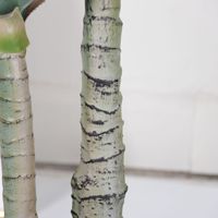 Orchidée Couronne Chinoise Artificielle en Plastique en Pot, Ornement de Jardin, Décoration de Bureau, Décoration d'Intérieur, Plantes Artificielles