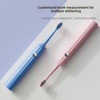 Cepillo de Dientes Eléctrico Recargable con Vibración Sónica y Levitación Magnética, Diseño de Columna Romana Clásica, Suave, Resistente al Agua IPX7, Blanqueador Dental