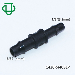 Réduction de tube d'identification en plastique blanc <span class=keywords><strong>1</strong></span>/<span class=keywords><strong>8</strong></span> "X 5/32" raccord droit en PP à <span class=keywords><strong>2</strong></span> voies pour imprimante à solvant UV - Product Image 3