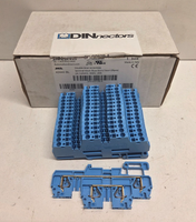 Plc Lot of 15 New in Box Automation Direct Blue Terminal Blocks Dn-qd12b-a Warranty Product