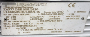 FAF77 pengendali <span class=keywords><strong>program</strong></span> PLC, asli baru siap FAF77 Controller 3kW 220242380420V 2850rpm I516 - Product Image 3