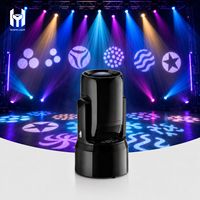 Mini projecteur LED 180W à tête mobile avec 7 gobos, 8 couleurs, prisme rotatif, contrôle DMX RDM pour événements DJ