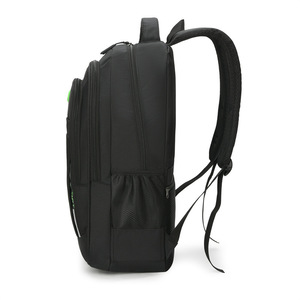 Men's Business Casual <b>Backpack</b> Large Capacity 20-35L Travel And Work Use Solid Color With Interior Zipper Pocket - Product Image 3