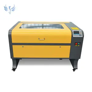 Acrylic gỗ Dot tag nhựa khắc laser và Máy cắt CO2 máy laser cho phi kim loại