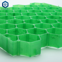 Grilles en plastique vert de haute qualité, 4 pièces, pour allées