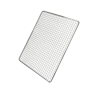 Galvanized Square Bbq Grill Mesh 100 Pcs Thickened Heavy Duty Outdoor Cooking Grate Multifunctional Portable - Product Image 3