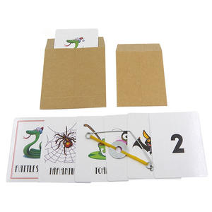 Nouveauté blague jouet carte effrayant enveloppe prédiction Animal carte enveloppe insecte prédire Gimmick cartes blague jouet tour de magie accessoires - Product Image 3