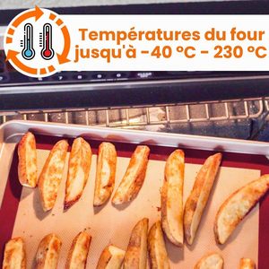 Tapis de cuisson en silicone de qualité alimentaire, réutilisable, antiadhésif, pour macarons et pâtisseries, taille et design personnalisés - Product Image 6