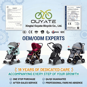 <span class=keywords><strong>Poussette</strong></span> de luxe pliable avec nacelle, fonction <span class=keywords><strong>poussette</strong></span> et trotteur, système de voyage pour bébé - Product Image 5