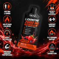 Boisson OKTW Liquid L-Carnitine 2000mg avec électrolytes, extrait de thé vert, soutien à la combustion des graisses, boost d'énergie, complément alimentaire