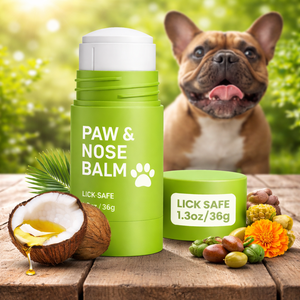 Private Label Lick Safe Dog Paw Balm, All Natural Pad & Nose Protector for <b>Snow</b> <b>Salt</b> Pavement, Pet & Horse Care - Product Image 2