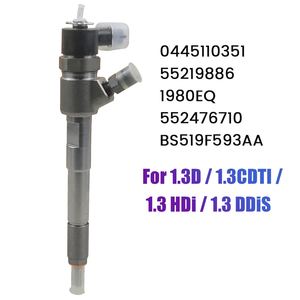 NOUVEAU 0445110351 55219886 552476710 Injecteur de carburant diesel pour <span class=keywords><strong>Fiat</strong></span> 500 PANDA DOBLO PUNTO Ford VAUXHALL OPEL COMBO 1.3D 1.3 TDCi - Product Image 2