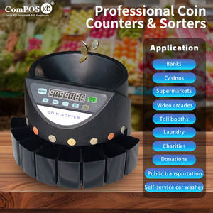 Compteur <span class=keywords><strong>de</strong></span> pièces électronique automatique CS550 pour pièces <span class=keywords><strong>de</strong></span> monnaie européennes, philippiniennes, mexicaines et <span class=keywords><strong>de</strong></span> pays d'autres régions, avec fonction <span class=keywords><strong>de</strong></span> tri et <span class=keywords><strong>de</strong></span> classification des pièces. - Product Image 4