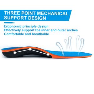 Semelles de Sport coussin fasciite pied plat orthèses soulagement de la douleur talon éperon arc Support <span class=keywords><strong>semelle</strong></span> intérieure - Product Image 5
