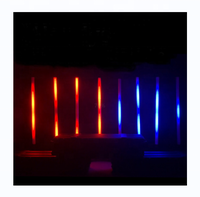Pixel Tube 8 piezas con estuche de transporte, luz LED inalámbrica DMX a todo color de 360° con batería para DJ, escenarios, eventos, clubes y bares