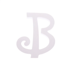 Lettera Decorativa B in Legno di Ilan 14,5 Cm per Arredamento Casa - Product Image 2