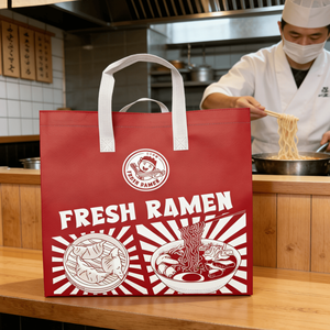 Bolsa Térmica Aislante de Tela No Tejida Reciclable al por Mayor para Alimentos, Sándwiches, Ensaladas, Fideos - Tamaño Estándar, Lista para Envío, Directo de Fabricante - Product Image 1