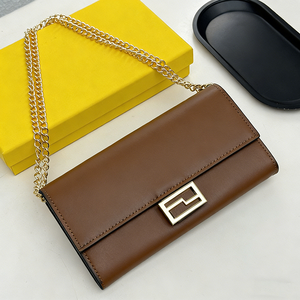 Bolsos de Diseñador Clásicos para Mujer, Marcas Famosas, Bolso de Mano con Correa Única y Cierre, Bolsos de Lujo con Exterior de Cuero Genuino - Product Image 5